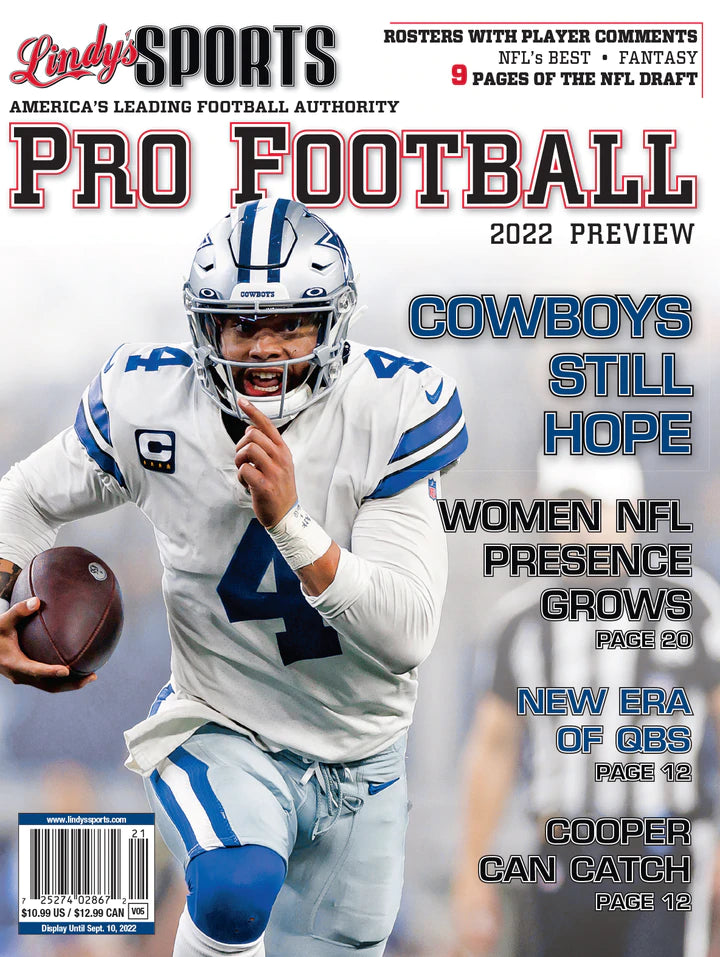 LINDY'S SPORTS 2023 PRO FOOTBALL - Covers Vary