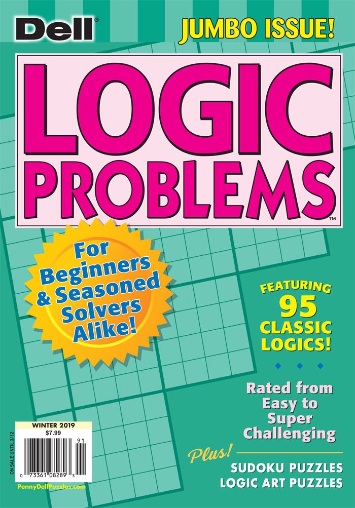 Logic Lover's Math & Logic Problems Magazine - SureShot Books Publishing LLC