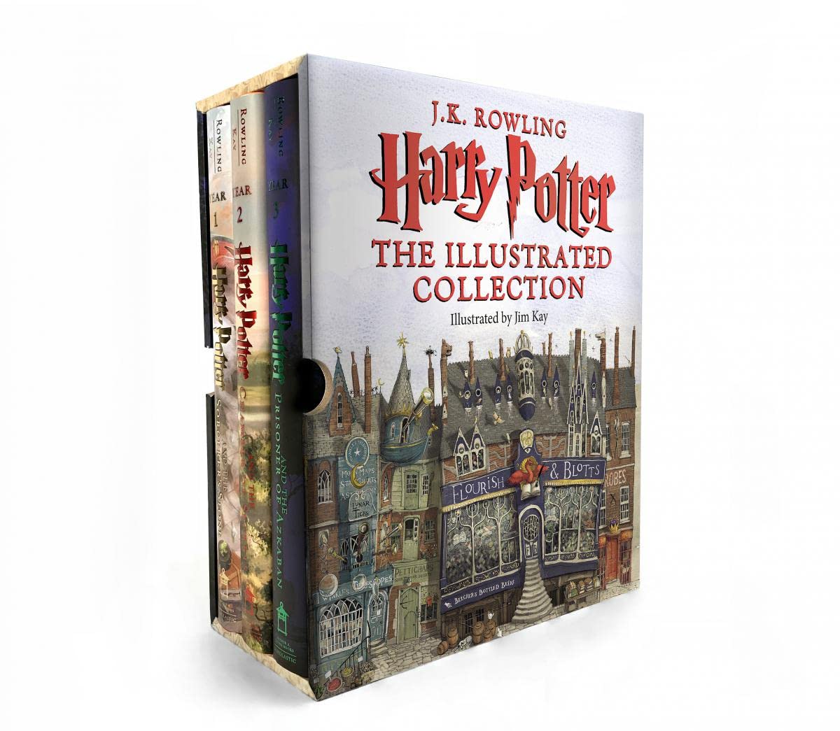 Harry Potter: The Illustrated Collection (Books 1-3 Boxed Set) sureshotbooks.com