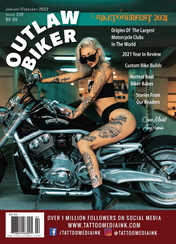 Outlaw Biker Magazine Issue #230 Single Issue Magazines Outlaw Biker