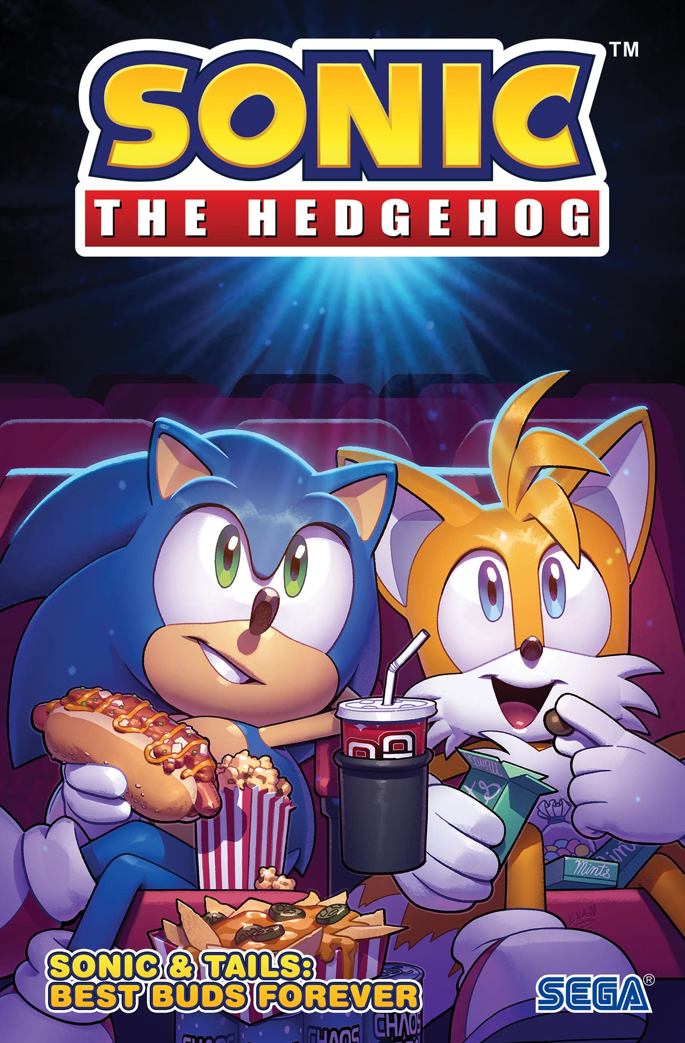 Sonic the Hedgehog: Sonic & Tails: Best Buds Forever Paperback Flynn, Ian (Author) , Stanley, Evan (Author)