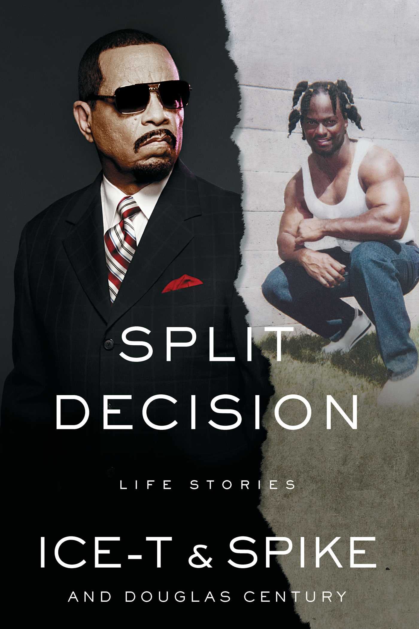 Paperback of Split Decision: Life Stories by Gallery Books, featuring a cover with bold typography and colorful design elements.
