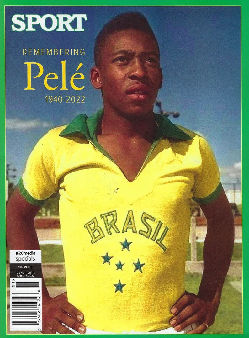 Sport Magazine Remembering Pele 1940-2022 - SureShot Books Publishing LLC