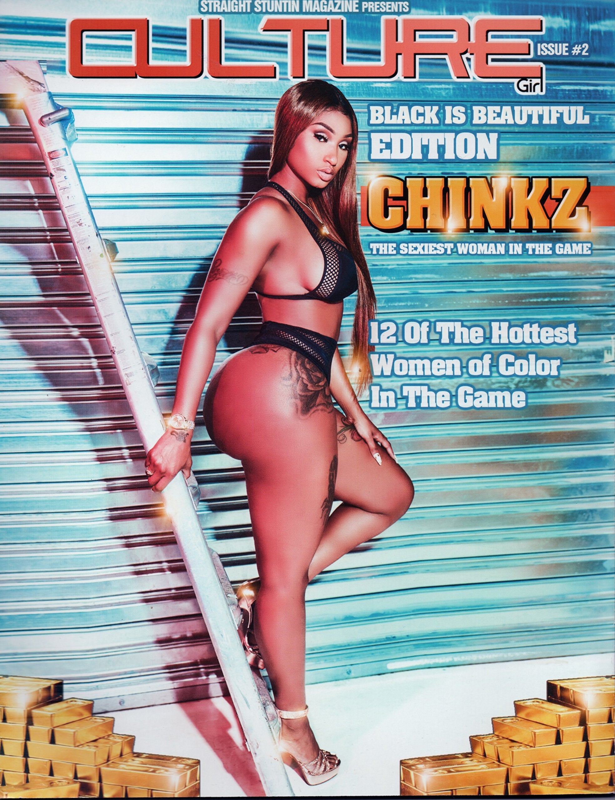Straight Stuntin Magazine Adult Entertainment Magazines SureShot Books Publishing LLC Straight Stuntin Culture girl # 2
