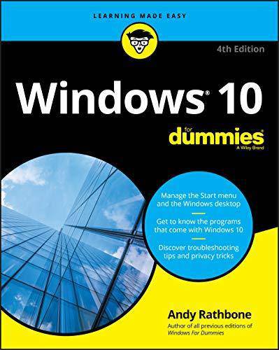 Windows 10 for Dummies Computers & Technology Andy Rathbone