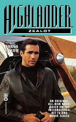 Paperback Highlander(tm): Zealot novel by Aspect, featuring a cover image with fantasy artwork and bold title text.
