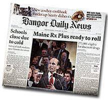 Bangor Daily News Monday-Saturday 6 Day Delivery For 13 Weeks - SureShot Books Publishing LLC