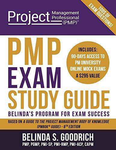 PMP Exam Study Guide: Belinda's Program for Exam Success Business & Money Belinda S Goodrich