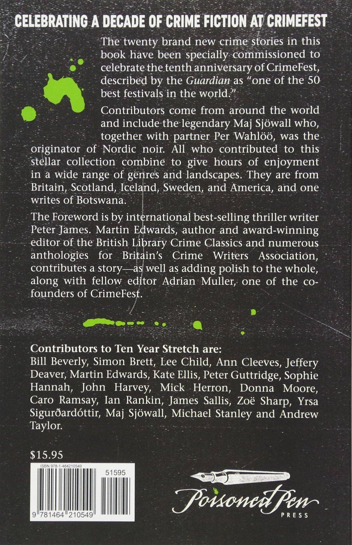Ten Year Stretch Fiction | Crime Bill Beverly (Author), Brett (Author), Lee Child (Author)