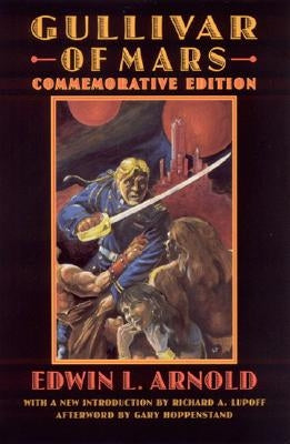 Bison Gullivar of Mars paperback book cover featuring artwork of Gullivar exploring Mars.