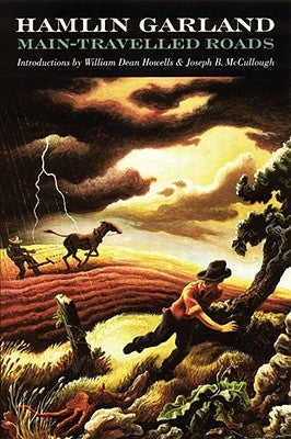 Paperback of "Main-Travelled Roads" by Bison, showing the book cover with title and author text on a plain background.