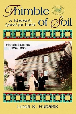 Paperback of Thimble of Soil by Butterfield Books featuring a woman exploring land on the cover.