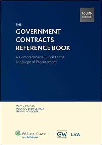 Government Contracts Reference Book Business & Money CCH Editorial Staff