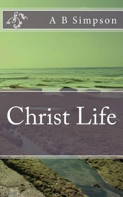 Paperback copy of Christ Life by Createspace Independent Publishing Platform, showing the book cover with Christian-themed artwork.