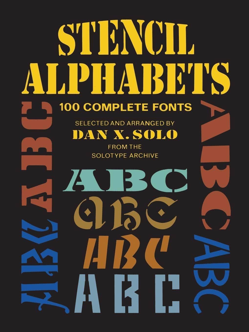 Stencil Alphabets - SureShot Books Publishing LLC