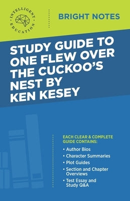 Paperback study guide for One Flew Over the Cuckoo's Nest by Ken Kesey, published by Dexterity, showing the front cover.