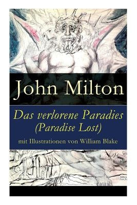 Paperback edition of Paradise Lost by John Milton with William Blake illustrations, featuring a classic book cover design.