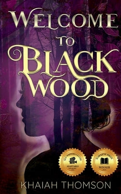 Paperback of "Welcome to Blackwood" mystery novel by Hawkeye Publishing showing the book cover with dark, eerie town illustration.