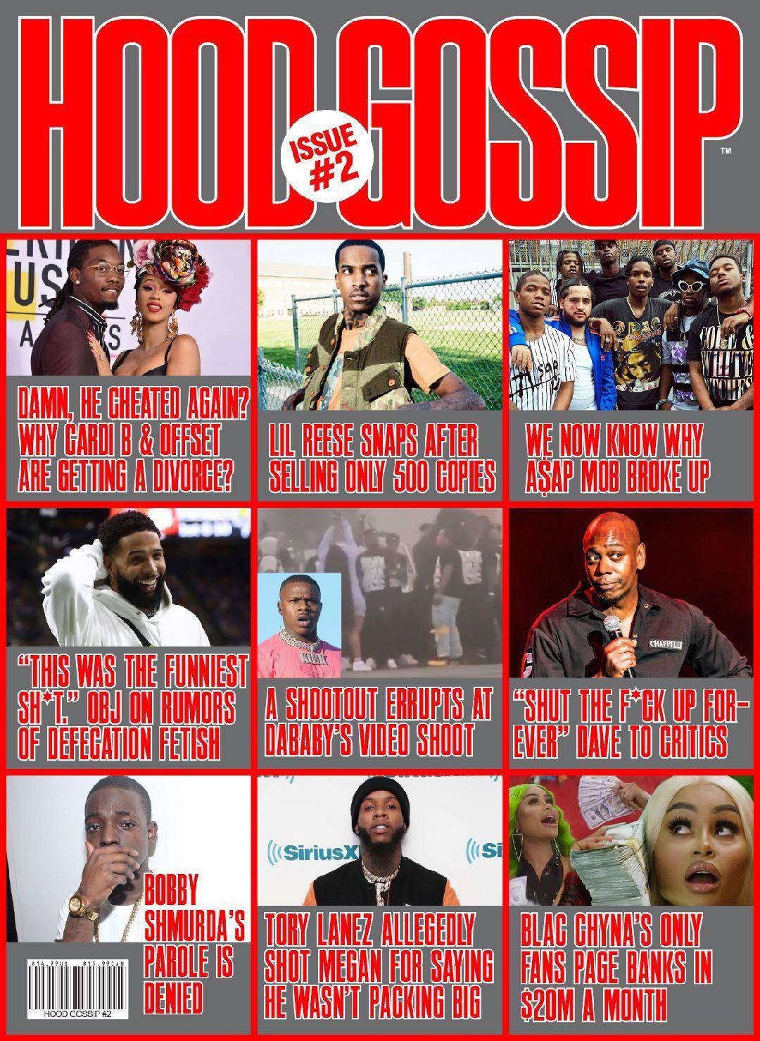 Hood Gossip Issue 2 - SureShot Books Publishing LLC