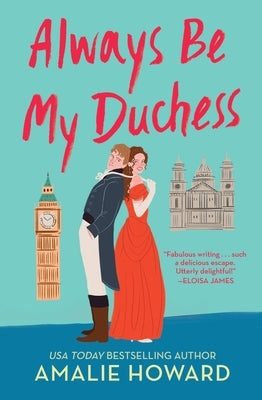 Always Be My Duchess paperback by Forever featuring a romantic cover with a woman in an elegant gown and a scenic background.