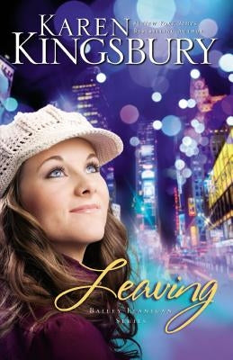 Paperback copy of "Leaving" by Zondervan, featuring a cover image with artwork and title text.