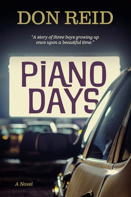 Paperback book titled "Piano Days" by Mercer University Press, featuring a cover with a piano and musical notes.