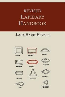Illustrated paperback of the Revised Lapidary Handbook by Martino Fine Books, featuring detailed gemstone and mineral illustrations.