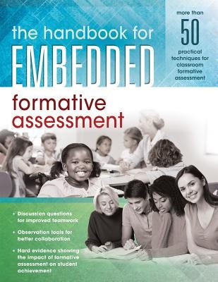Paperback of The Handbook for Embedded Formative Assessment by Solution Tree, showing the book cover with title and author.