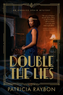 Paperback of "Double the Lies" by Tyndale House Publishers, showing the front cover with title and design elements.