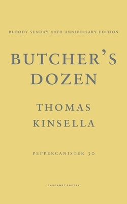 Butcher's Dozen Paperback Carcanet Press