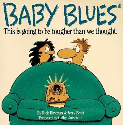 Paperback of Baby Blues book by McGraw-Hill Companies, showing the front cover with blue-themed illustrations and title.