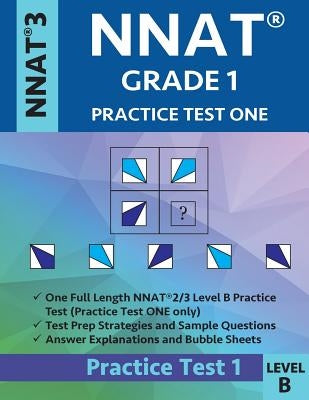 Paperback Nnat Grade 1 Practice Test book for Naglieri Nonverbal Ability Test, Level B, by Origins Publications.
