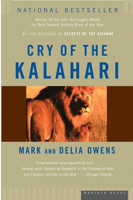 Cry of the Kalahari Paperback Mariner Books