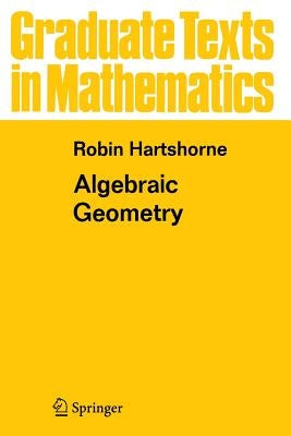 Algebraic Geometry Paperback Springer