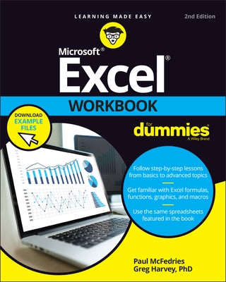 Excel Workbook for Dummies Paperback For Dummies