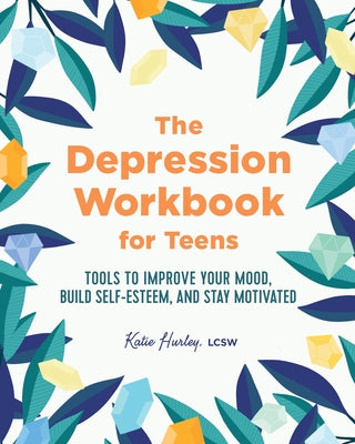 Paperback of The Depression Workbook for Teens by Althea Press, showing the book cover with colorful design elements.