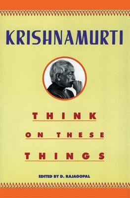 Think on These Things Paperback HarperOne