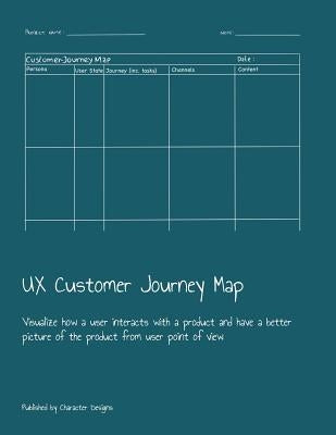UX Customer Journey Map: Visualize how a user interacts with a product and have a better picture of the product from user point of view Paperback Independently Published