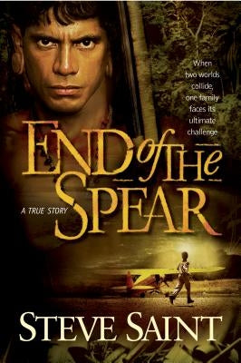 Paperback of "End of the Spear" by Tyndale Momentum featuring the book cover with title and author details.