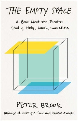 Paperback of "The Empty Space: A Book about the Theatre" by Scribner Book Company, showing the book cover with title and author.