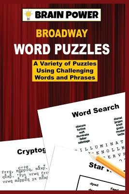 Broadway Word Puzzles Paperback Createspace Independent Publishing Platform