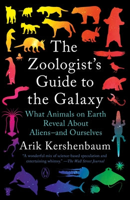 Paperback of The Zoologist's Guide to the Galaxy by Penguin Books, featuring a cover with illustrations of animals and space themes.
