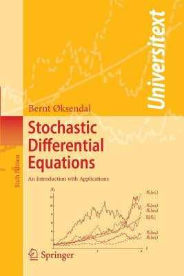 Paperback book titled "Stochastic Differential Equations: An Introduction with Applications" by Springer, featuring a plain cover design.