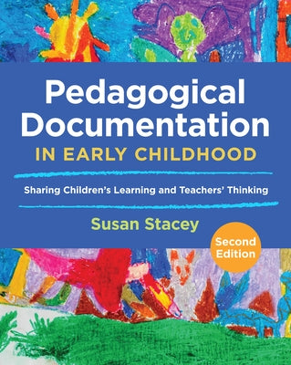 Paperback book titled Pedagogical Documentation in Early Childhood by Redleaf Press, showing the cover with colorful illustrations.