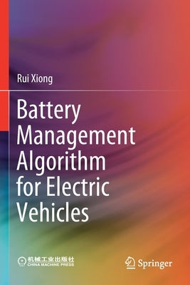 Battery Management Algorithm for Electric Vehicles Paperback Springer