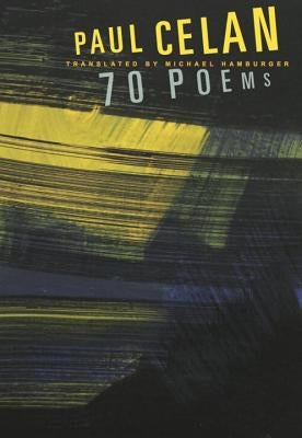 Paul Celan: 70 Poems Paperback Persea Books