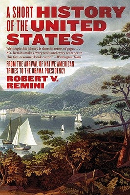 Paperback copy of A Short History of the United States by Harper Perennial, showing the front cover with title and design.