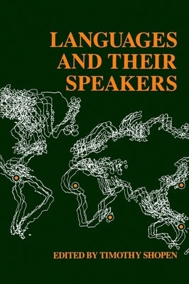 Languages and Their Speakers Paperback University of Pennsylvania Press
