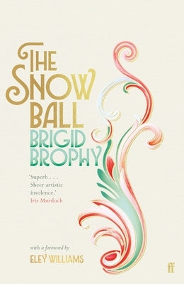 Paperback copy of The Snow Ball novel by Faber & Faber, featuring a cover with winter-themed artwork.