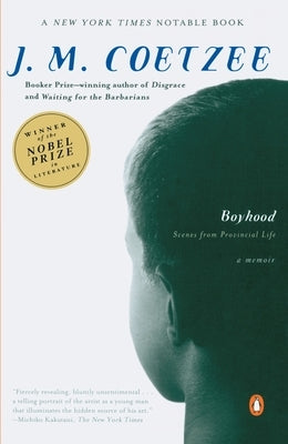Paperback edition of Boyhood: Scenes from Provincial Life by Penguin Books, showing the book cover with title and artwork.
